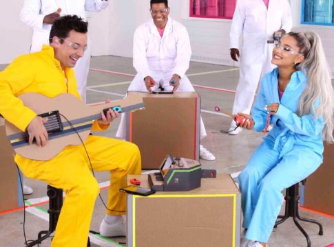 Nintendo Labo Ariana Grande Jimmy Fallon The Roots