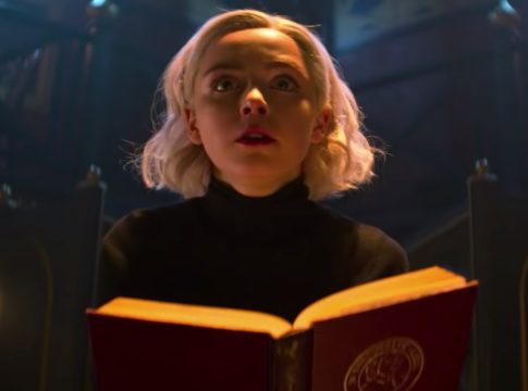 le terrificanti avventure di sabrina netflix poster seconda stagione stile game of thrones