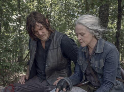 Melissa McBride (Carol Peletier), Norman Reedus (Daryl Dixon) - Photo Credit: Jace Downs/AMC