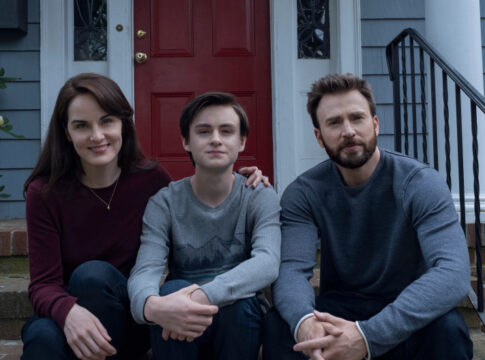 Chris Evans, Michelle Dockery e Jaeden Martell