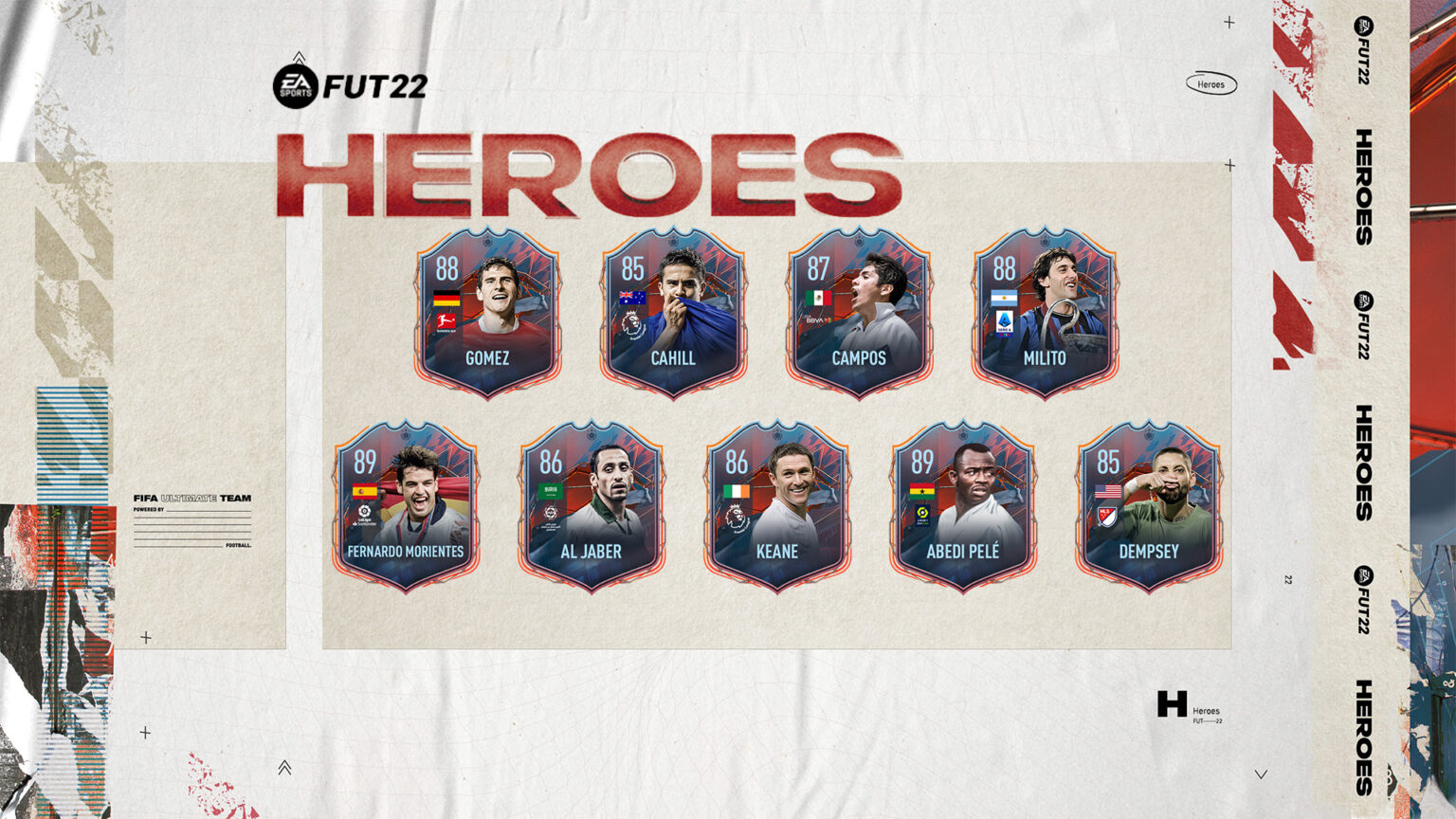 FIFA 22 FUT Heroes Arrivano le carte Heroes! NerdPool