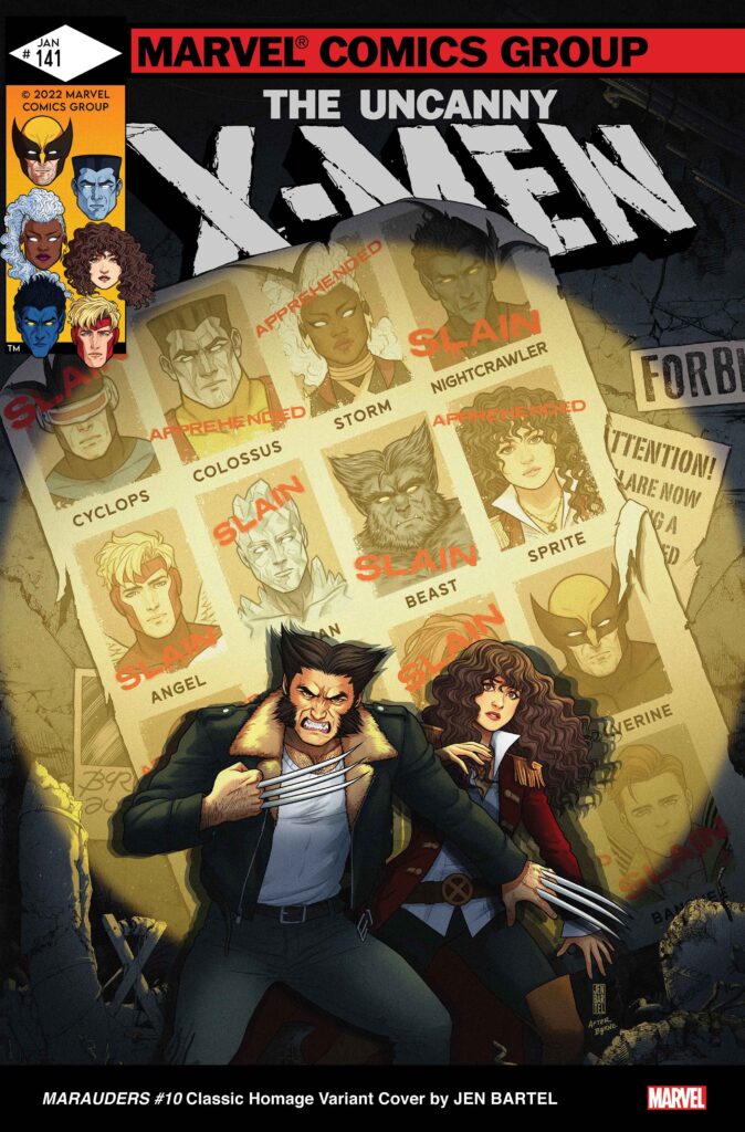 Copertina del fumetto x men 2023