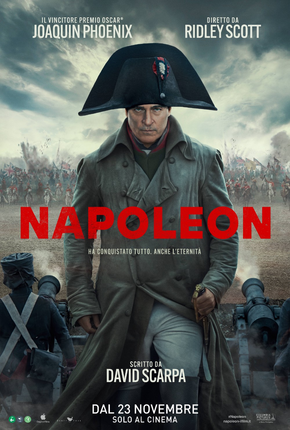 Napoleon ecco il nuovo trailer e il nuovo poster del film con Joaquin