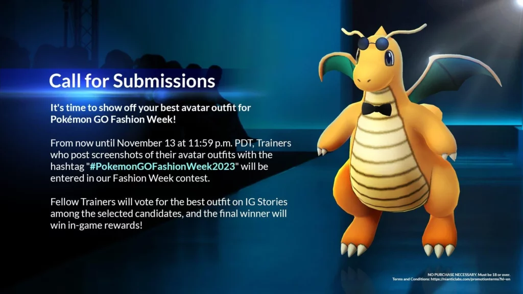 Pokémon GO: arriva la settimana della moda