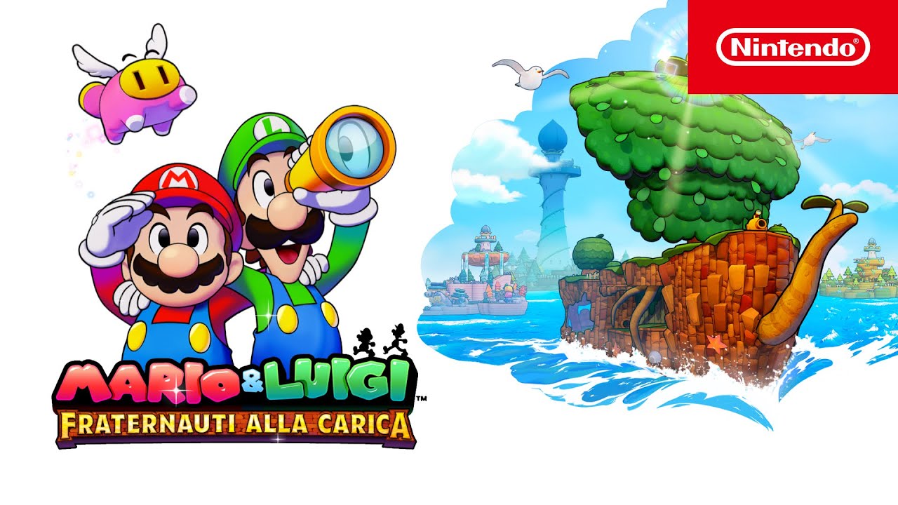 Mario & Luigi: Fraternauti alla carica – Un trailer ci presenta il titolo