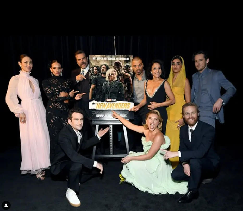 the new avengers cast