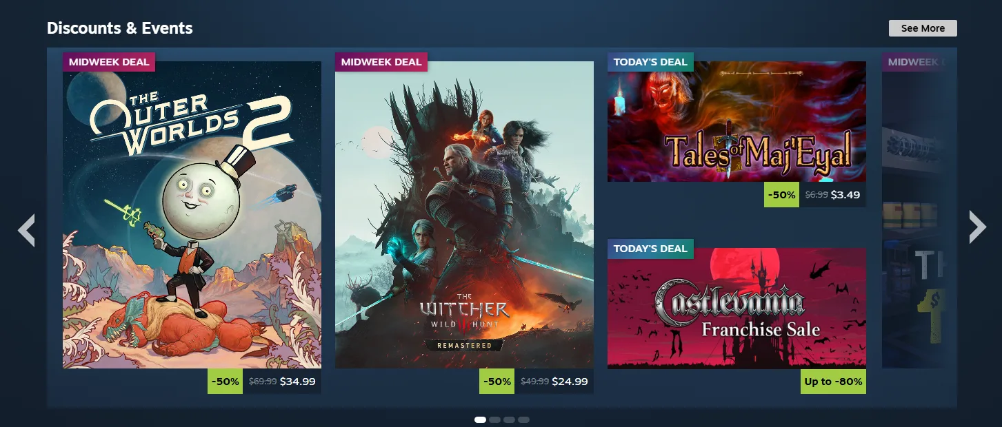rivoluzione su steam dal 2027 gli sconti saranno affidati all8217intelligenza artificiale da Nerdpool.it rivoluzione su steam dal 2027 gli sconti saranno affidati all8217intelligenza artificiale